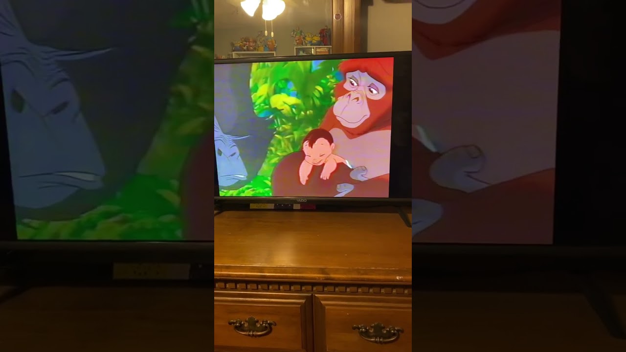 Tarzan (1999) Kala Shows The Group the human Baby VHS Capture