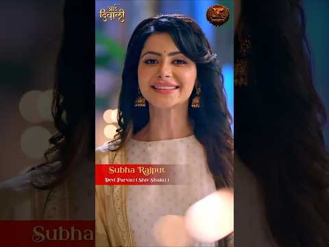 Subha Rajput as Devi Parvati Shares Warm Diwali Wishes from Shiv Shakti! #shorts
