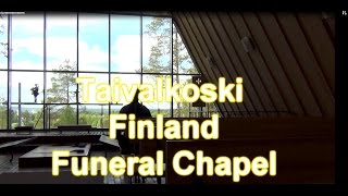 preview picture of video 'Kalle Päätalo Kaakkurivaaran siunauskappeli Taivalkoski 2014 Funeral Chapel Похороны Часовня'