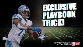 Exclusive Trick in Ravens Playbook to get EASY yards in Madden 20!