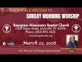 Beargrass Baptist Church Bible Study 3/25/26 “Waiting for God’s Peace” Pastor Matthew Smyzer, Jr.