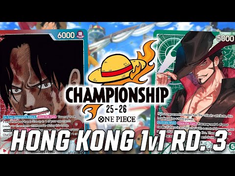 [OP14] OP14 Dracule Mihawk vs. OP13 Ace | Hong Kong 1v1 One Piece Card Game Unofficial Commentary