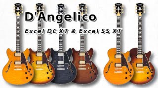 Video thumbnail for D'Angelico "Excel DC XT" & "Excel SS XT". [04/July/2022] by GuitarNewz