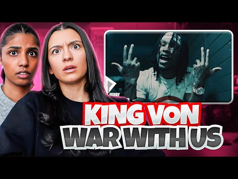 Canadian Girls React to King Von “War With Us” 😳 This Is INTENSE #kingvon #chicagodrill #rapper