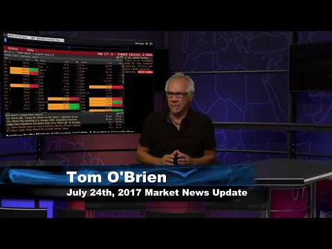 July 24th 10AM Stock Market Update by Tom O'Brien on TFNN