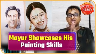'Sundar Veera' Aka Mayur Vakani Showcases His Painting Skills During Lockdown video