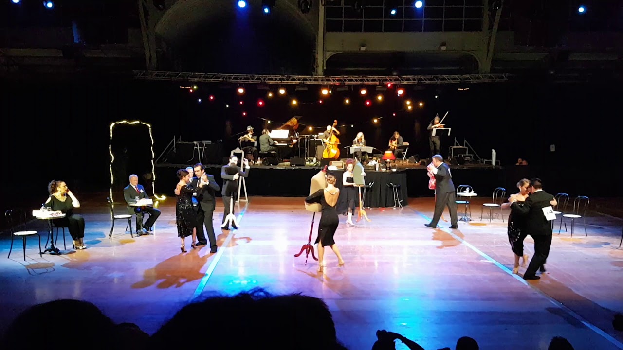 Video thumbnail for Fausto Carpino & Stephanie Fesneau - et  4 couples de Maestros - La Vida Es Una Milonga @ Tarbes2018