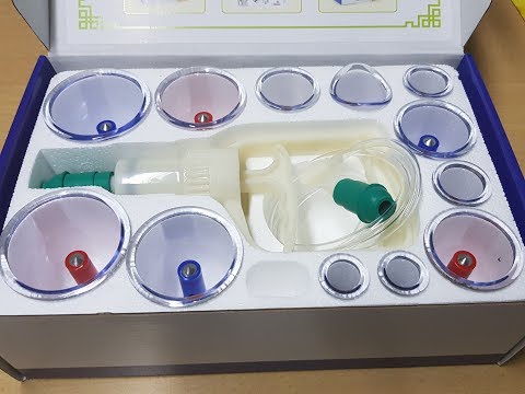 фото банки вакуумные массажные с насосом 12 штук 0