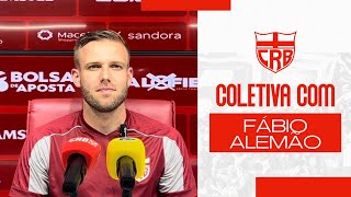 COLETIVA - ALEMÃO FALA SOBRE PREPARAÇÃO PARA ENFRENTAR O SOUSA
