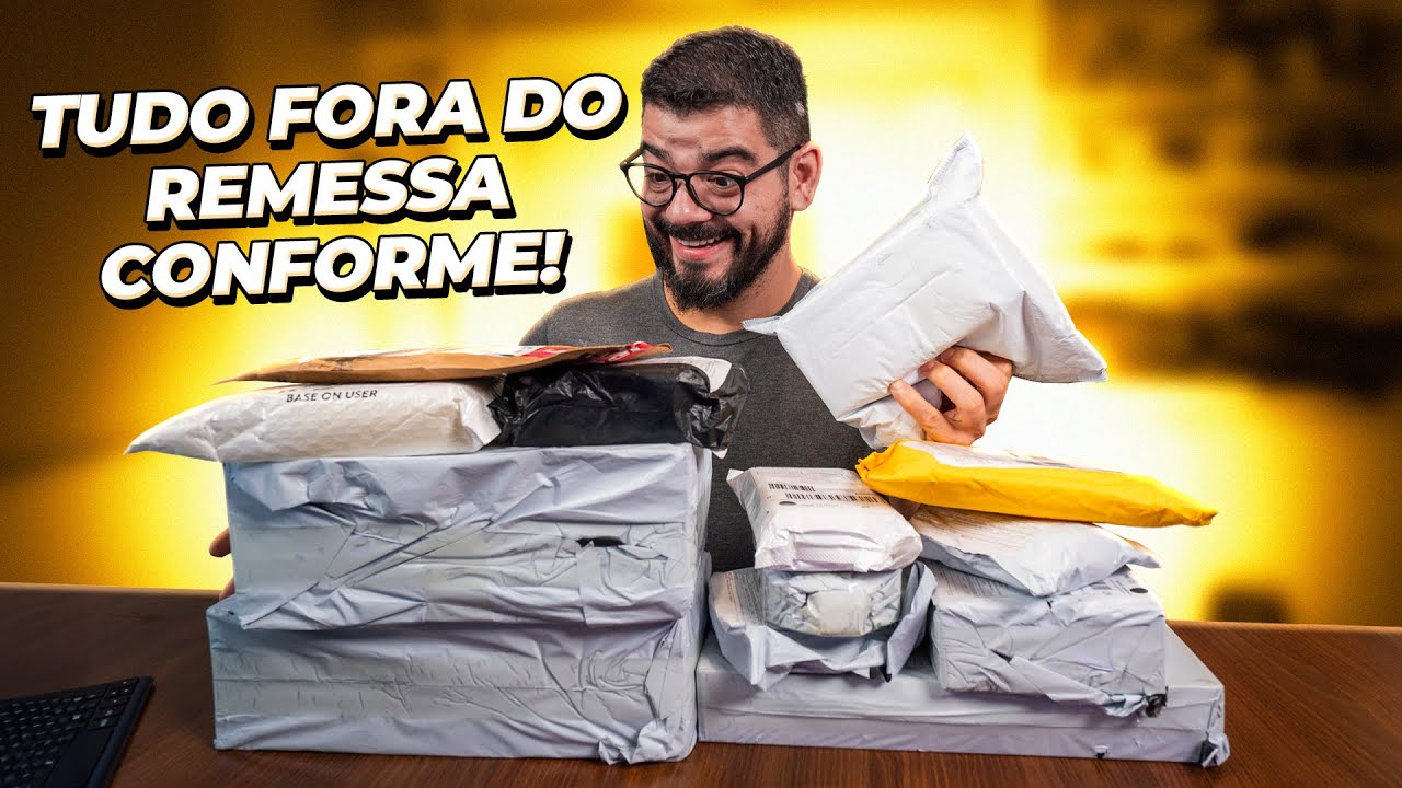 SUPER UNBOXING DE IMPORTADOS COM SUPER NOVIDADE e FORA DO REMESSA!