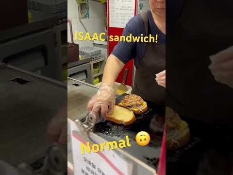 Sanduíche Myeongdong Isaac #myeongdong #isaactoast