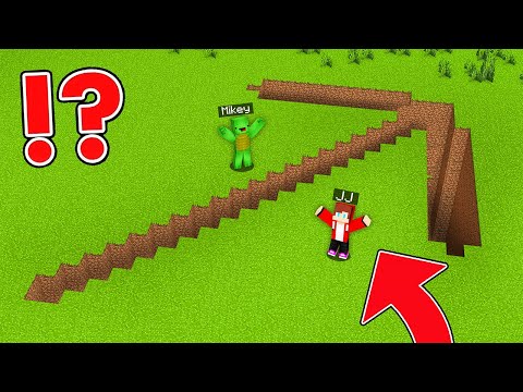 Minecraft Pickaxe Challenge with JJ & Mikey