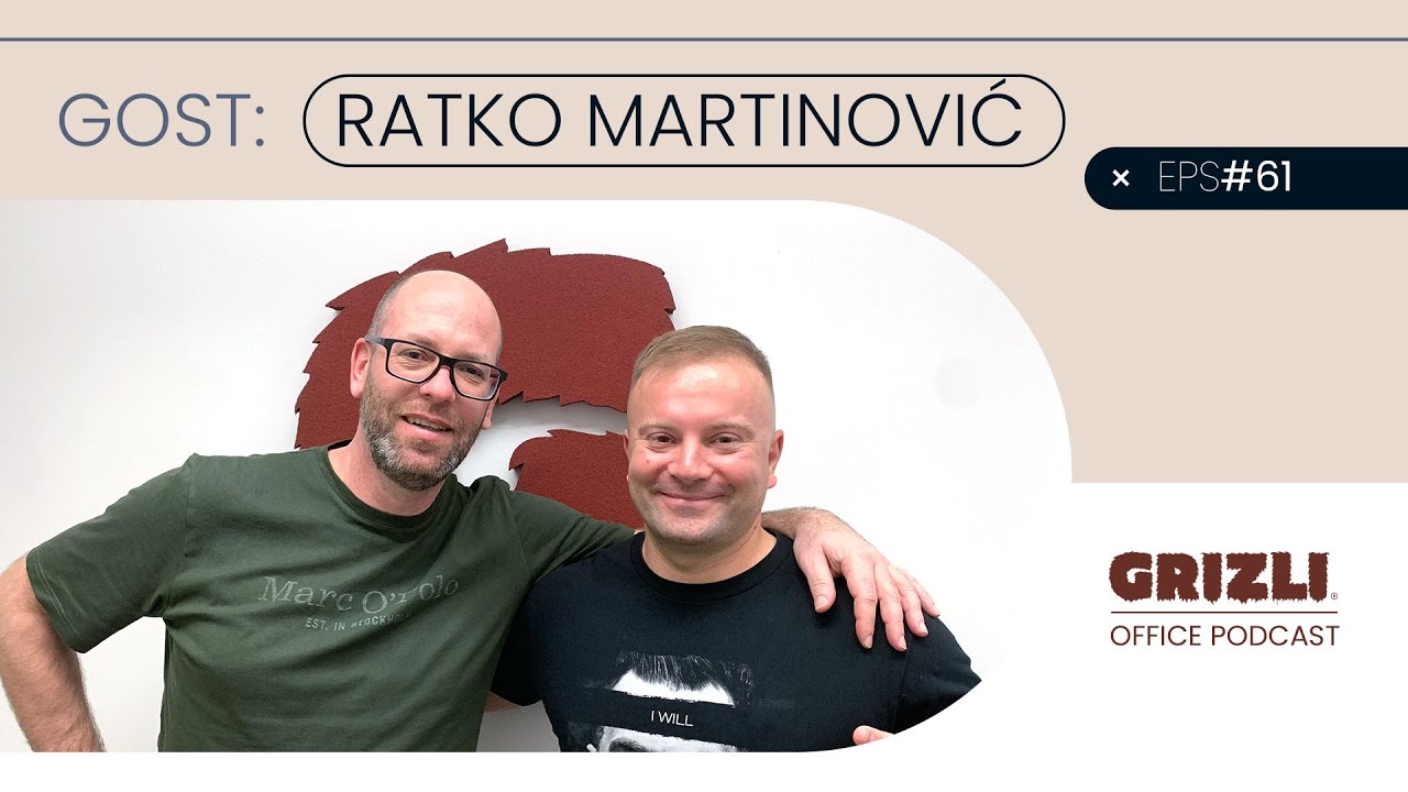 Grizli Office Podcast #61 - Ratko Martinović, U Podcast Inkubatoru propitujemo woke kulturu