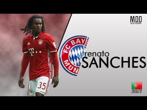 Renato Sanches | Bayern Munich | Goals, Skills, Assists | 2016/17 - HD