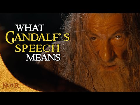 Gandalf's Speech To The Balrog & What It Means | Tolkien Explained