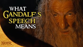 Gandalf&#39;s Speech To The Balrog &amp; What It Means | Tolkien Explained