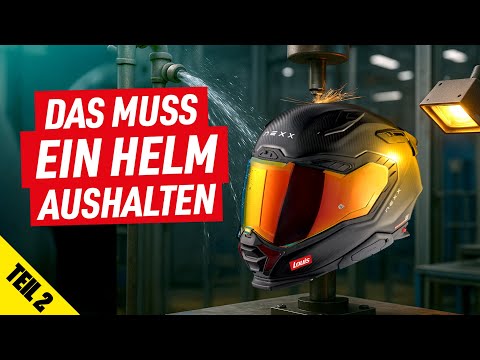 So heftig werden die Helme getestet | Louis bei NEXX #2