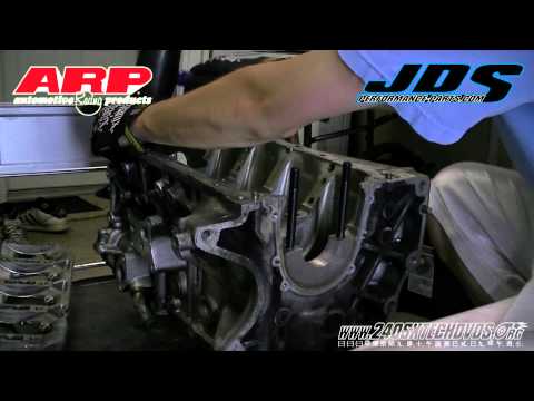 www.JDSTurbos.com ARP Main Stud Kit 202-5402 Test SR20DET.mp4