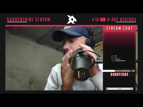 B-Art live beatbox stream