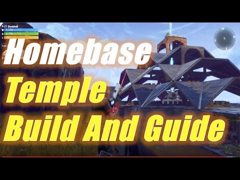 Homebase Temple Build and Guide / Fortnite Save the World Video