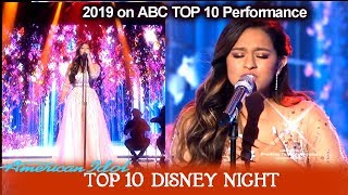 Alyssa Raghu “Colors of the Wind” Pocahontas | American Idol 2019 Top 10 Disney Night