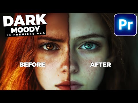 How To COLOR GRADE Dark and MOODY In Premiere Pro