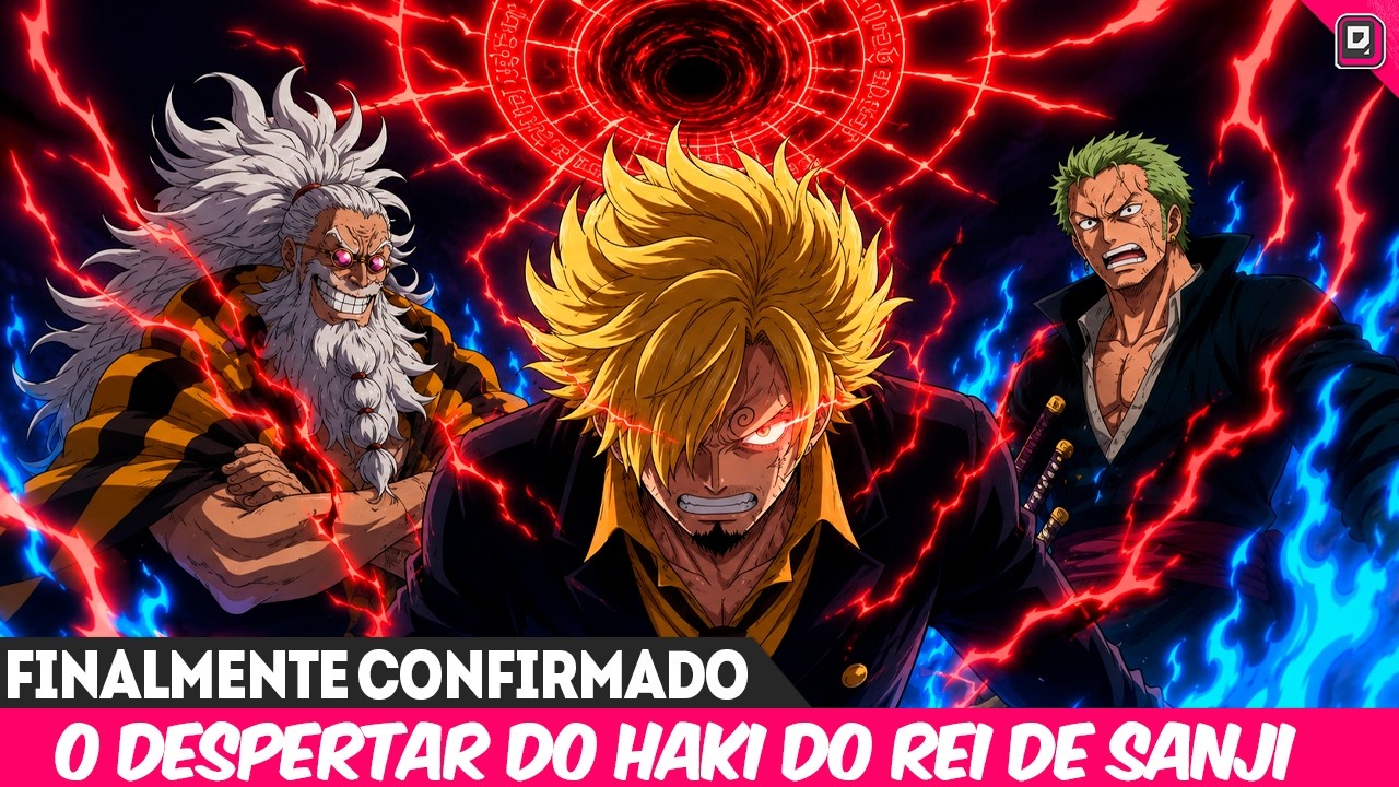É OFICIAL! SANJI DESPERTA O HAKI DO REI - MESMO NÍVEL DE JOYBOY ?  - ONE PIECE 1187