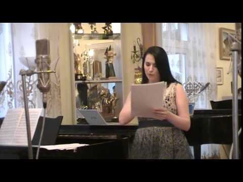 Cristina Pintilie "Drag mi-ai fost" muz.E.Doga, vers.V.Micle premiera !!!!!!!!!!