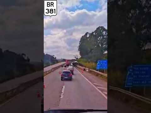 Acidente na BR 381,Fernão Dias em Carmopolis de Minas MG.