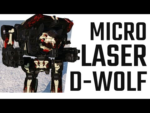 Micro Laser D-Wolf - Brawling Dire Wolf Build - Mechwarrior Online The Daily Dose #876