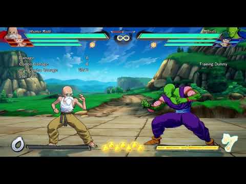Master Roshi Midscreen 0 bar 2H TOD with weakest DHC (Adult Gohan and Videl)