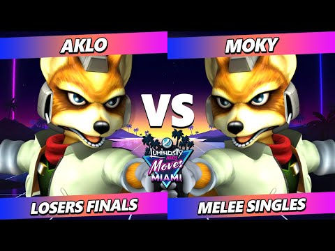 LMMM 2025 LOSERS FINALS - Aklo (Fox) Vs. moky (Fox) Smash Melee - SSBM