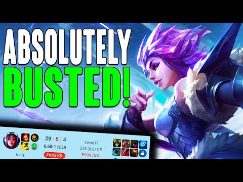 NEW IRELIA REWORK IS UNBELIEVABLE | PENTAKILL IN MY 3RD GAME!