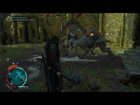 Shadow of war: Olog riding a caragor?!
