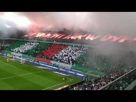 "ZA BRAĆMI JAK W DYM" - oprawa kibiców Radomiaka i Legii na meczu przyjaźni. 19.12.2021