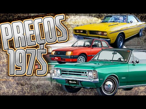 Preços dos Carros de 1975 (em 2020) - Biela Torta