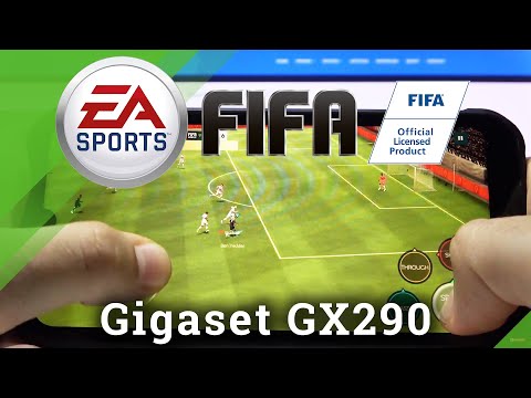 How to Play FIFA Mobile on Gigaset GX290 - Soccer Mobile