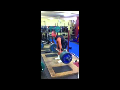 Dan Baker Deadlift 220kg x 5 reps