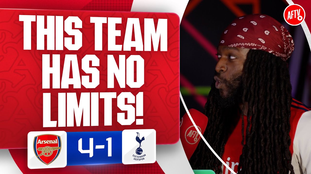There’s No Limit To This Team! (Deenie) | Arsenal 4-1 Tottenham