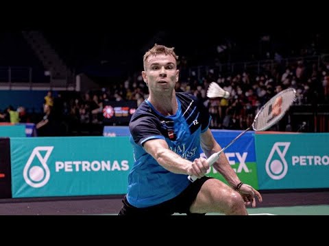 Kiran GEORGE Vs Toma Junior POPOV | BWF Badminton Thailand Open 2023 MS Quarter Finals Live Updates