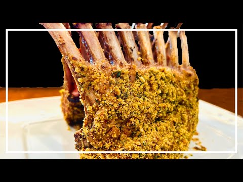 Herb-Crusted Lamb & Au Poivre Sauce | Lamb Rack