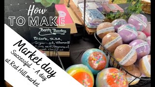 How to make a successful market day - farmers market or stall