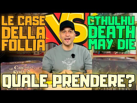 Mansions of Madness and Cthulhu Death May Die: Which One to Get?