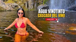 ¿Por que esta Cascada tiene Aguas Rojas? | CASI ME QUEDO ATRAPADA!! | La Cascada del Vino