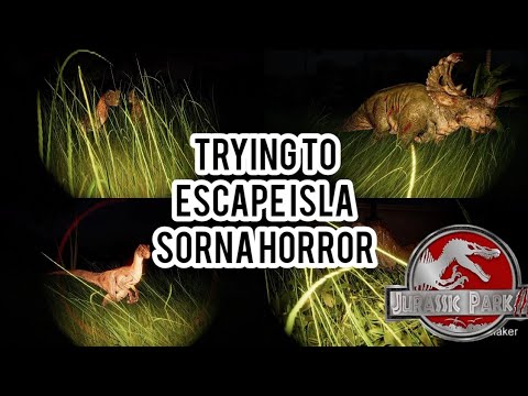 Jwe2 trying to escape Isla sorna horror