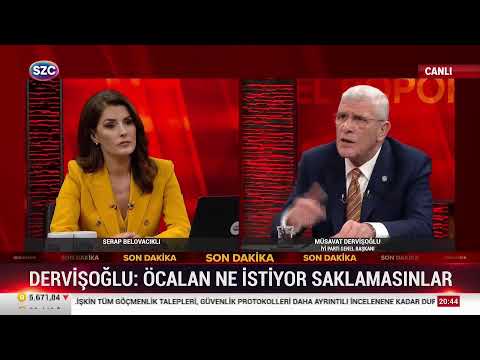Genel Başkanımız Sayın Müsavat Dervişoğlu, SZC TV'de Serap Belovacıklı'nın sorularını yanıtlıyor...
