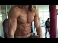 Aesthetic junior bodybuilder Filip J - abdominals training