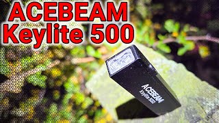 Acebeam Keylite 500 review Keychain type C CNC gadget