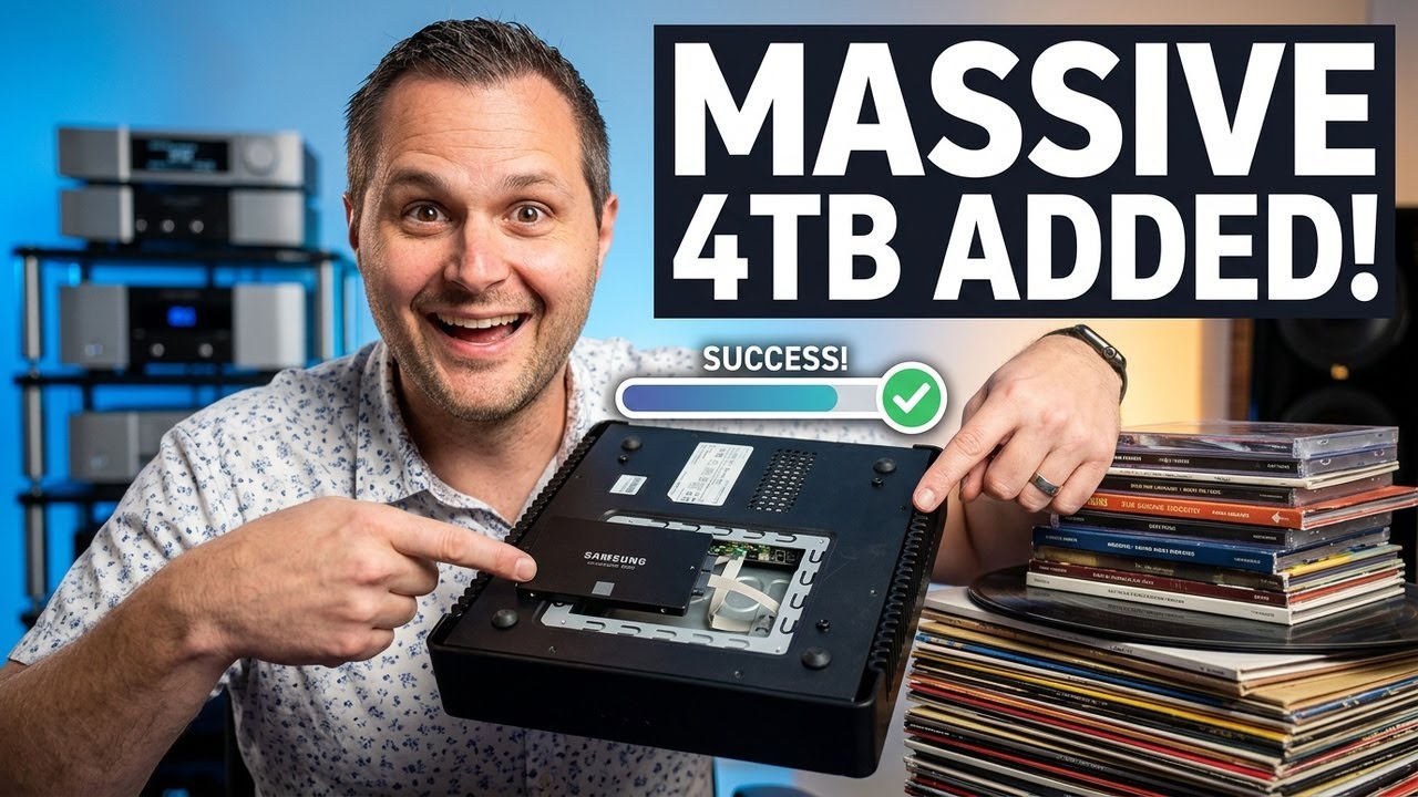 How to Add an SSD to Your Roon Nucleus (Fast Setup Guide)