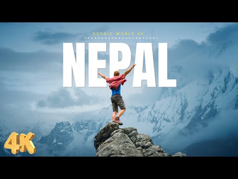 Nepal 4K Ultra HD • Stunning Footage Nepal, Scenic Relaxation Film with Calming Music.